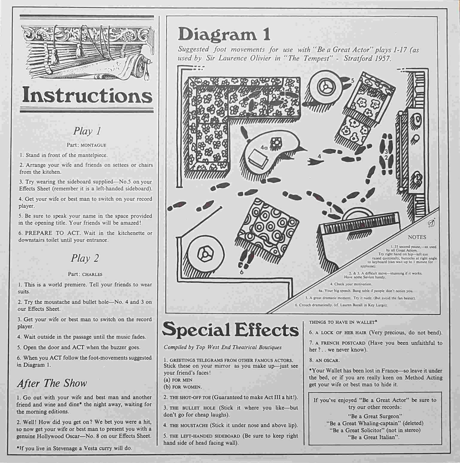 Inserts from CAS 1049
